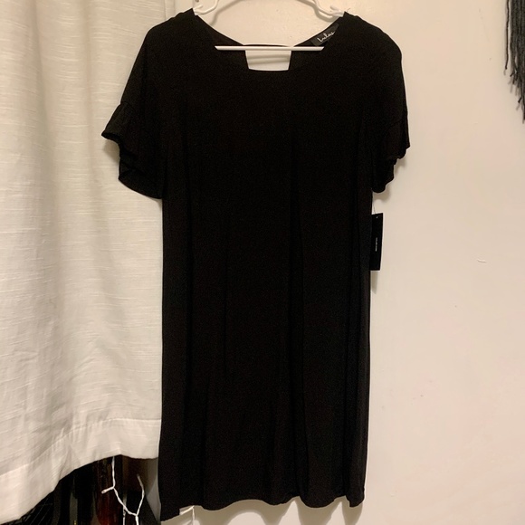 Black Midi Dress - Picture 1 of 2